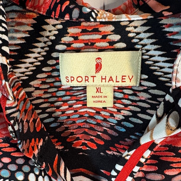 Sport Haley XL Women’s Golf Shirt Multicolor Sleeveless - Picture 2 of 8